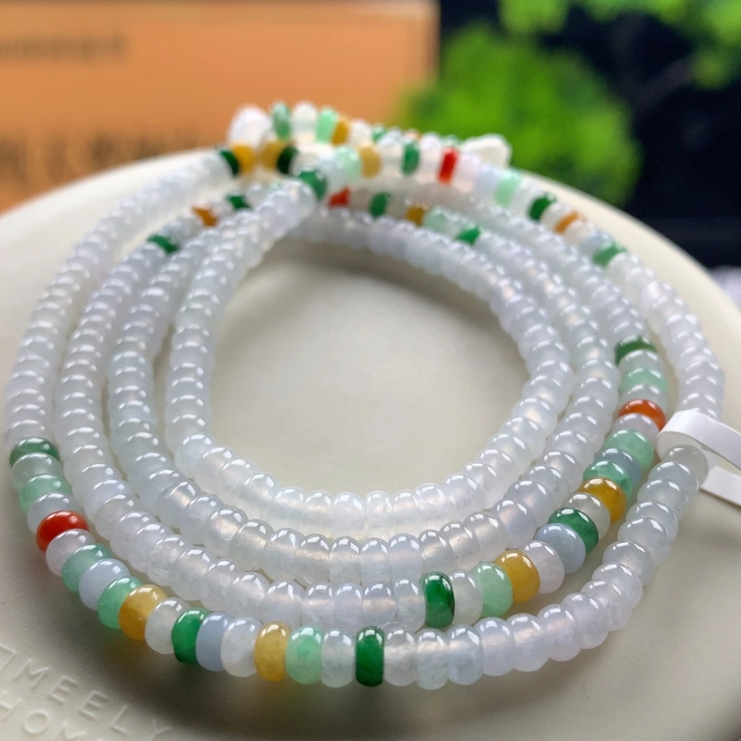 翡翠未镶嵌手链卡4
