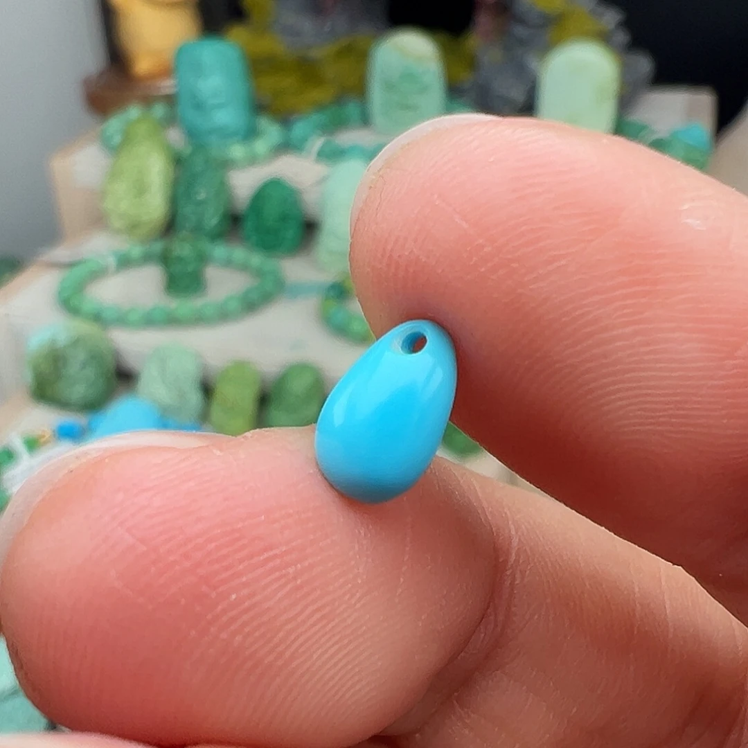 绿松石未镶嵌主播万珍