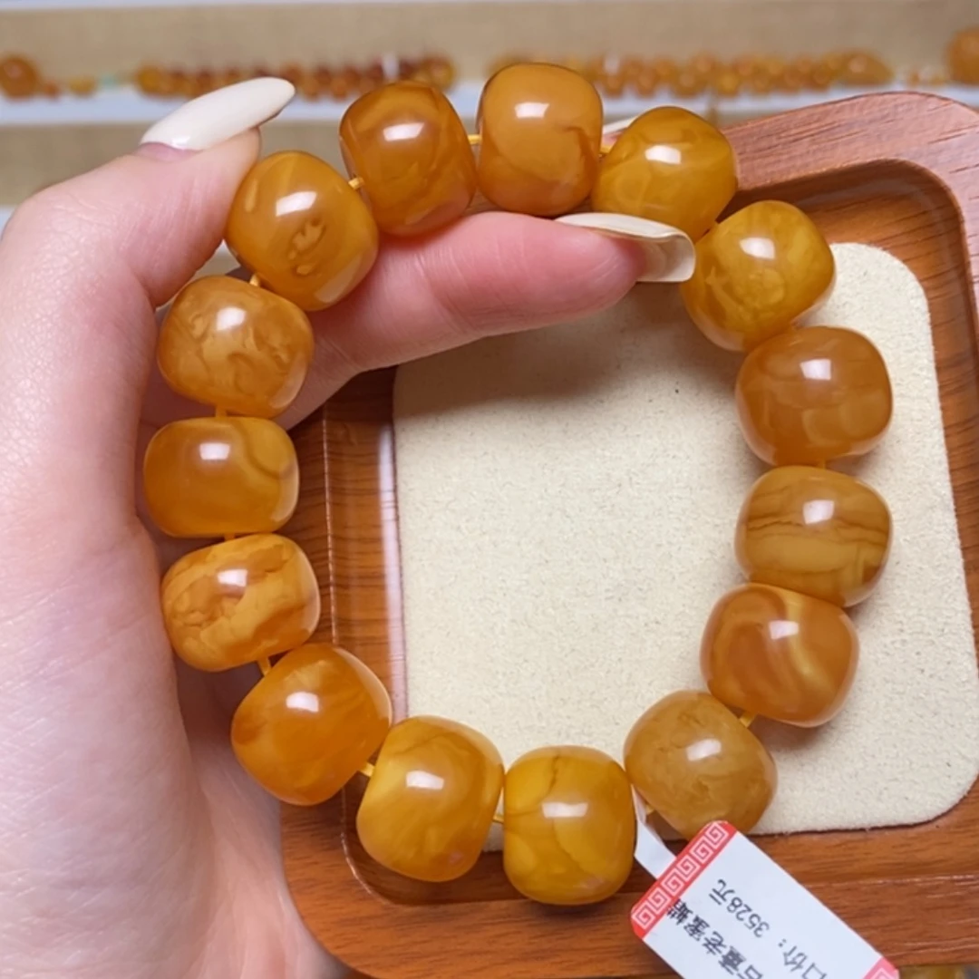 【闪购商品】未镶嵌蜜蜡手链手串