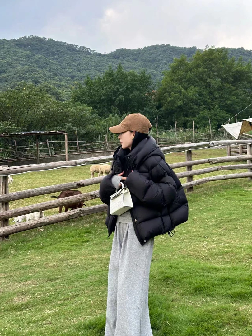 羽风舞专属24年新款90绒子白鹅绒羽绒服时尚休闲6088【美Lu】