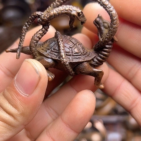 铜制文玩把玩物件