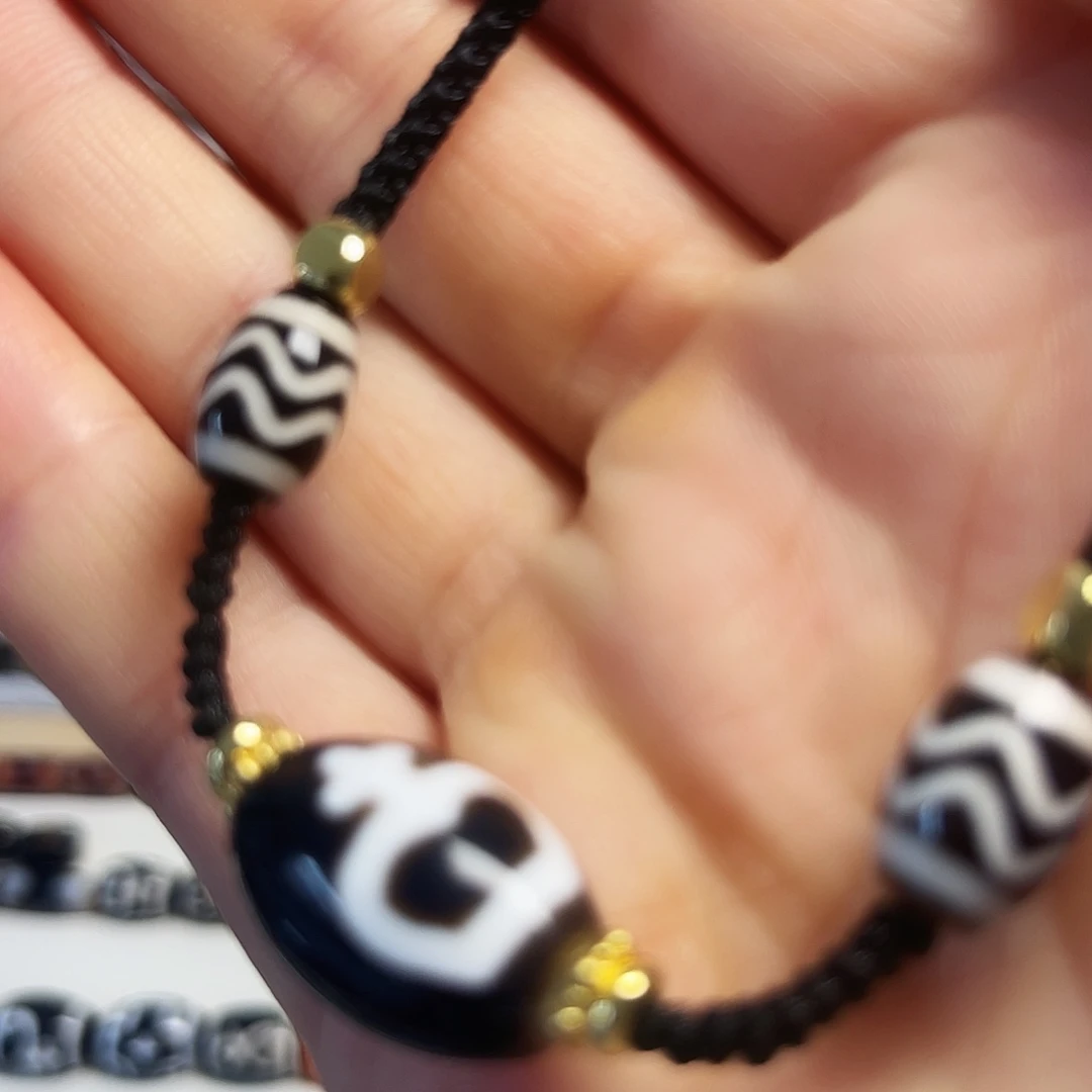 玛瑙/玉髓合金颈饰