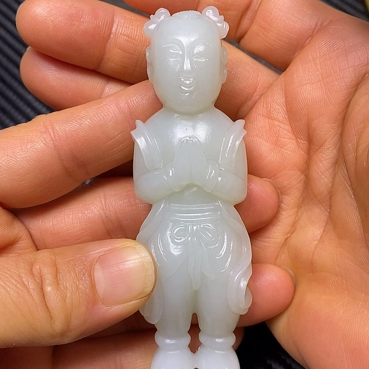 颈饰未镶嵌和田玉茗**毫