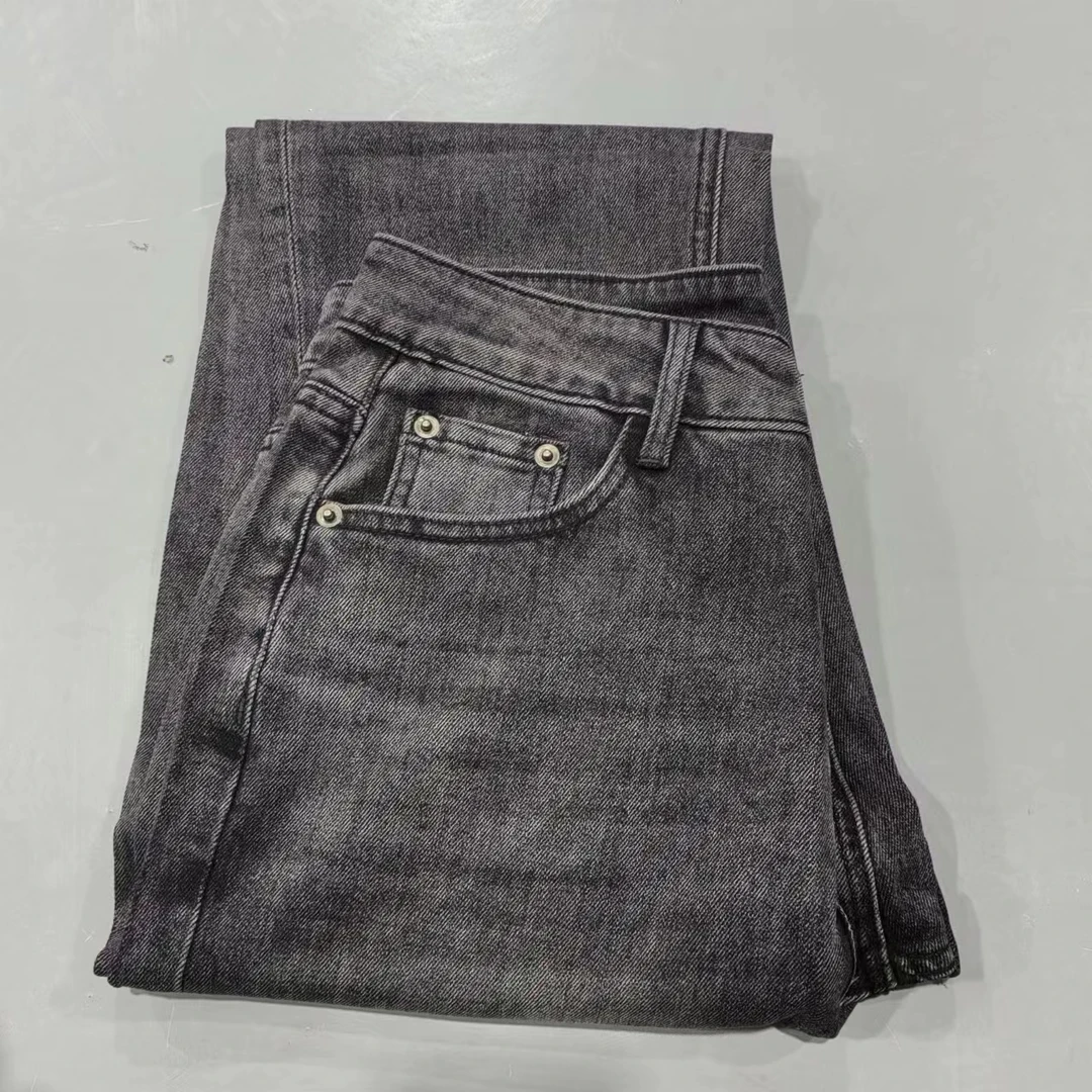 【南油彬哥】烟灰色新款牛仔裤001#