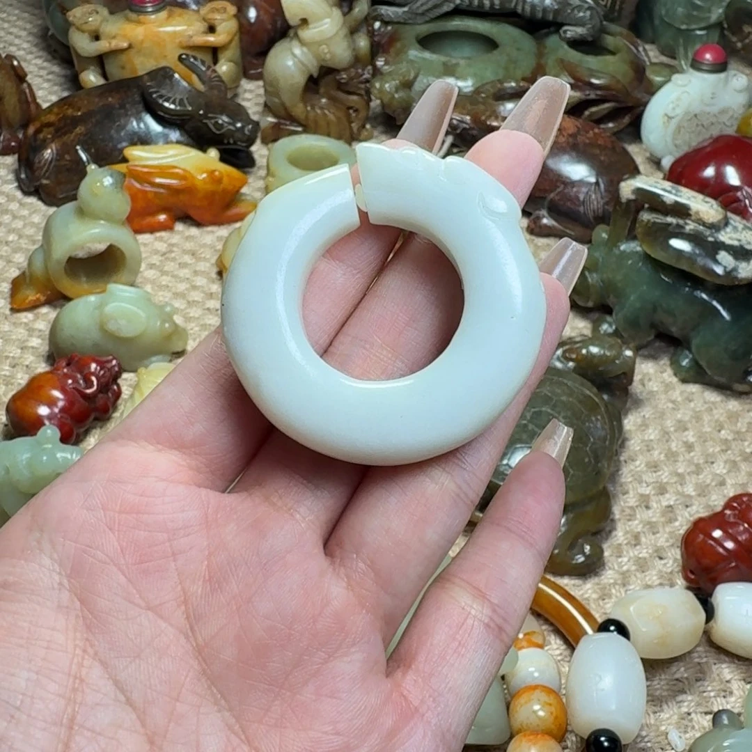 白玉菩提吊坠挂件