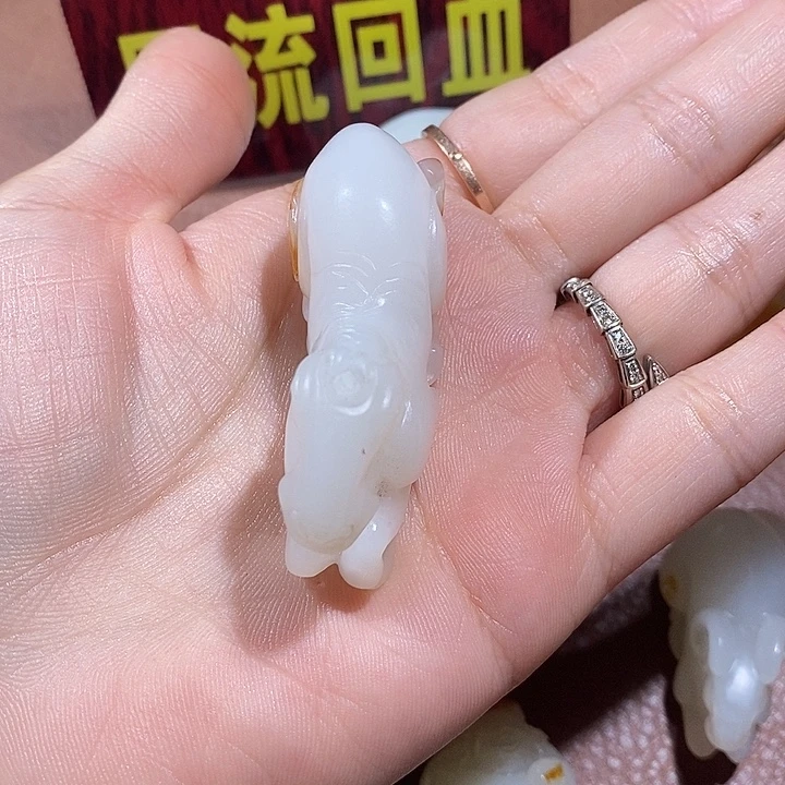 过***3未镶嵌和田玉车挂