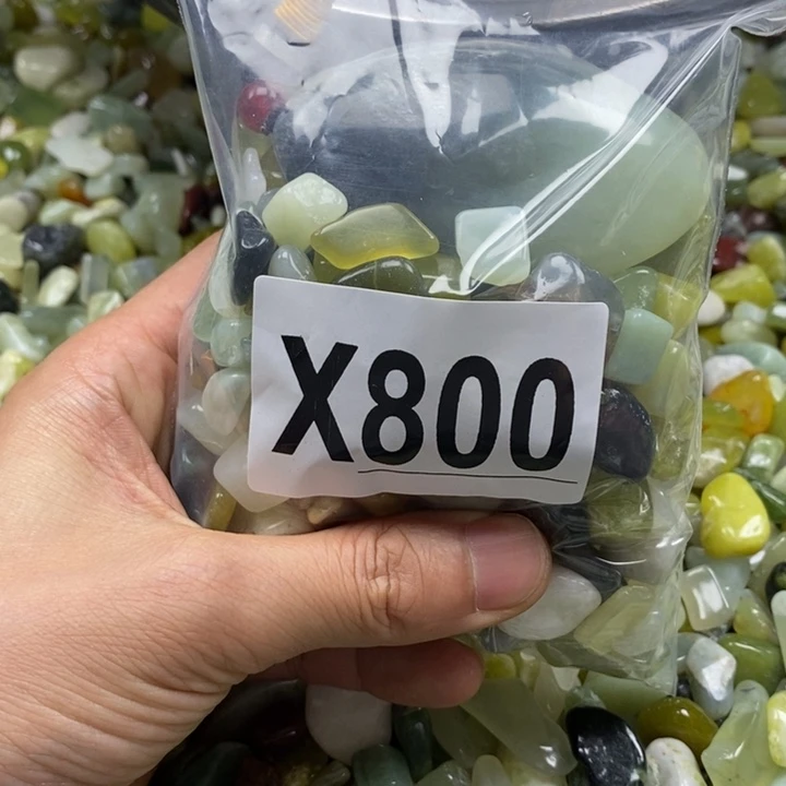 蛇纹石玉未镶嵌鱼缸石