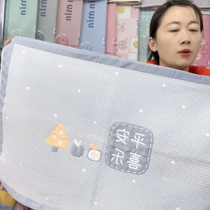 棉纱布特价灰色平安喜乐