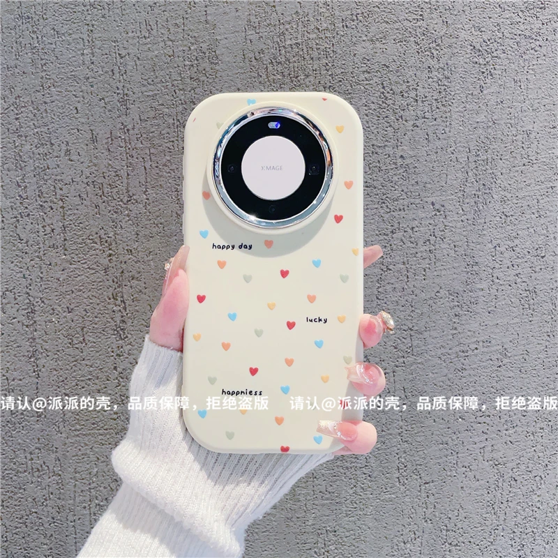 （华为mate60系列）镜框小胖墩适用华为mate60/60Pro/60Pro+手机壳
