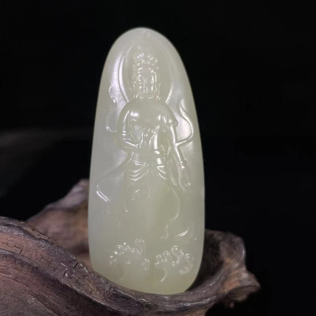 A526  和田玉吊坠 TY631200