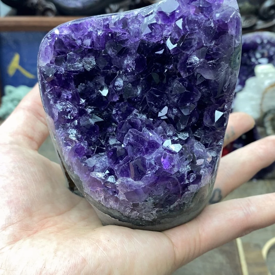 未镶嵌紫晶大型摆件（非配饰）