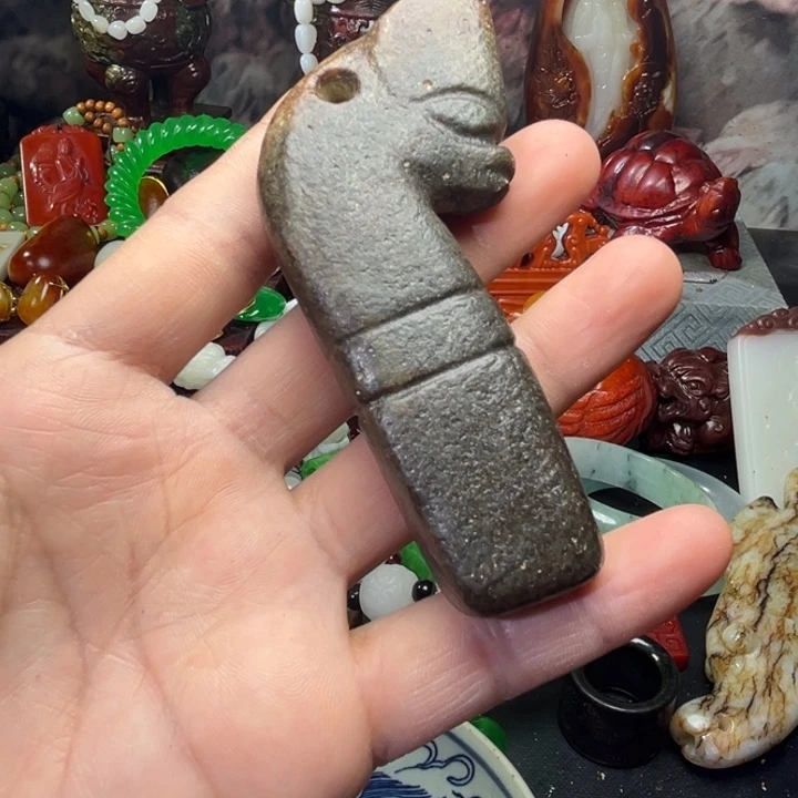 和田玉未镶嵌吊坠(不含链)