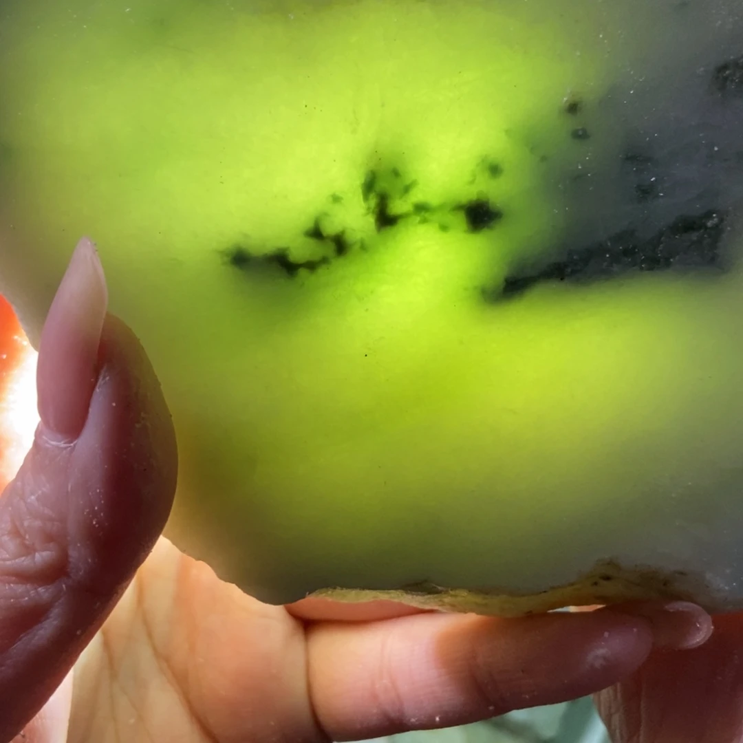 翡翠未镶嵌挂件天然翡翠