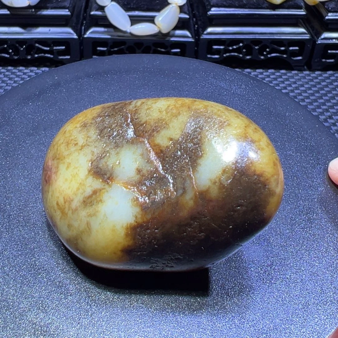 和田玉（子料）未镶嵌颈饰128克-114