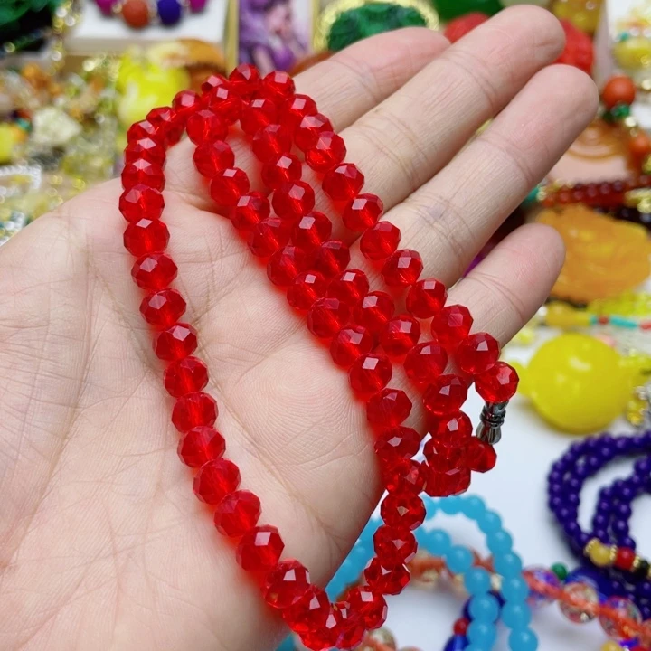 树脂制品94号红色项链