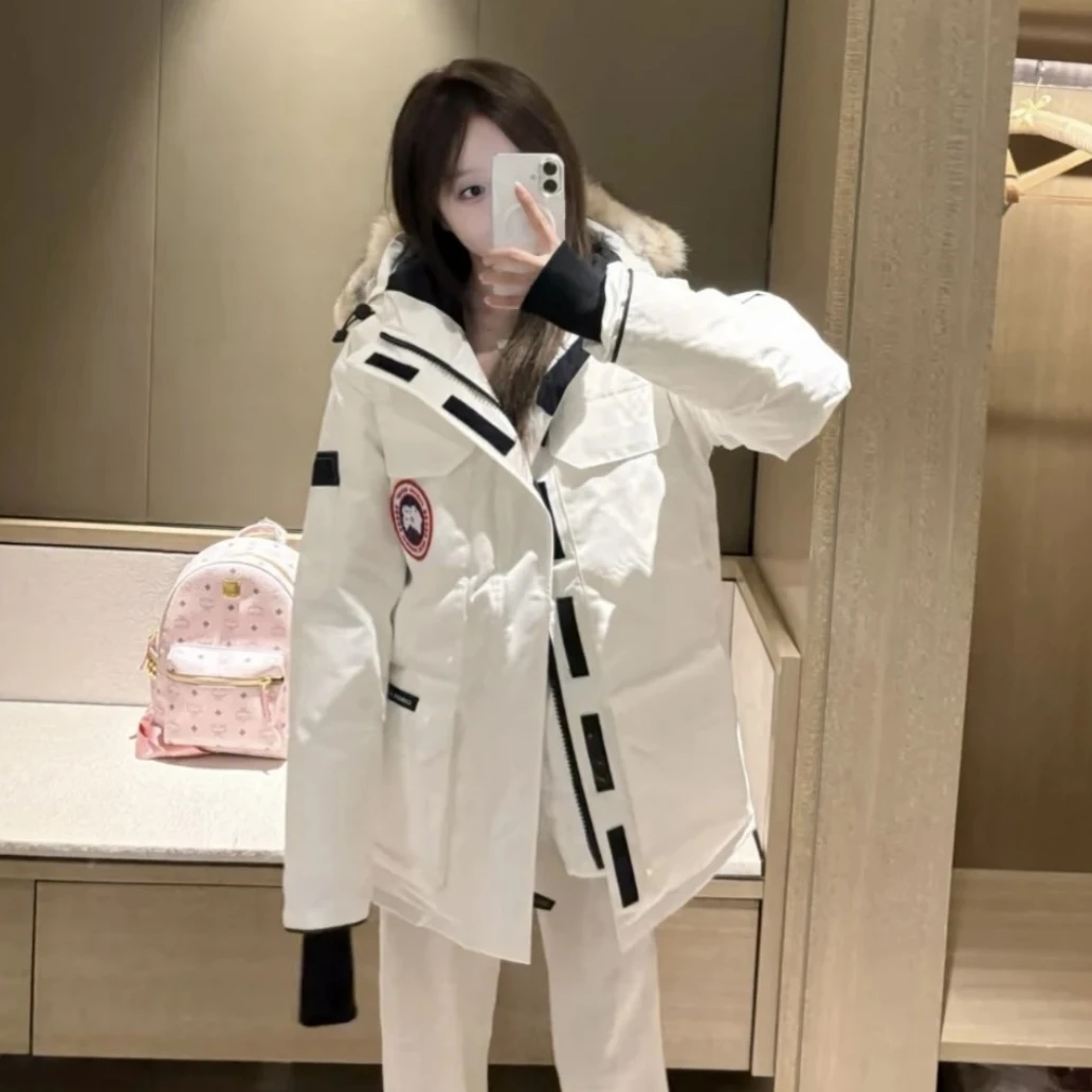 95新 CANADA GOOSE 麦殿/绒服XS码/251202LCC7Z01