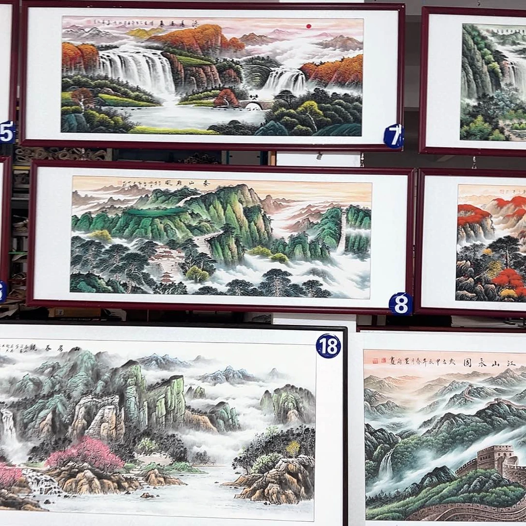 老***农国画手绘保证质量保证