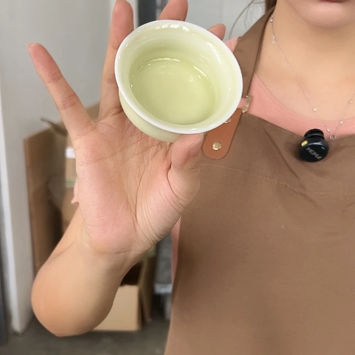 龙泉云间青瓷小米茶器