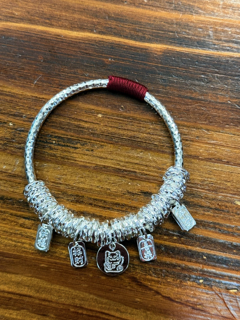 精品银手镯（无礼盒）S337