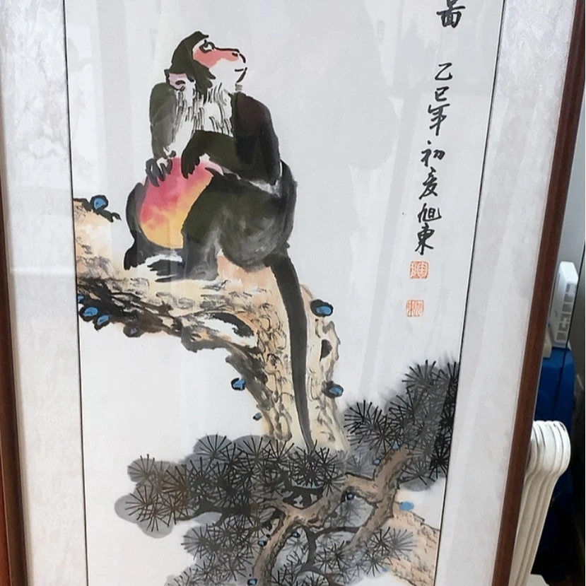 【闪购商品】国画手绘国画带框162.47
