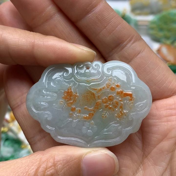 翡翠颈饰未镶嵌欣*翡翠