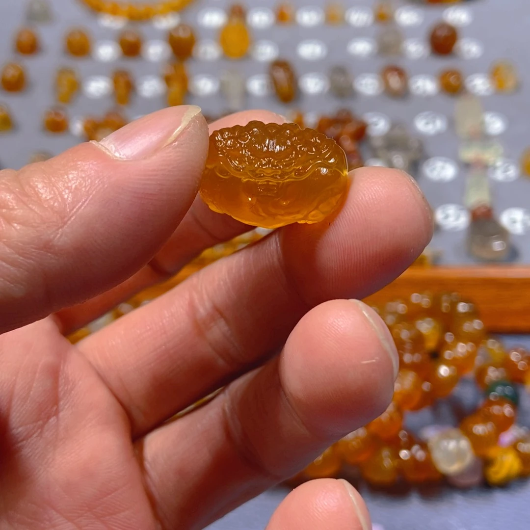 玛瑙/玉髓颈饰未镶嵌麻***.珠