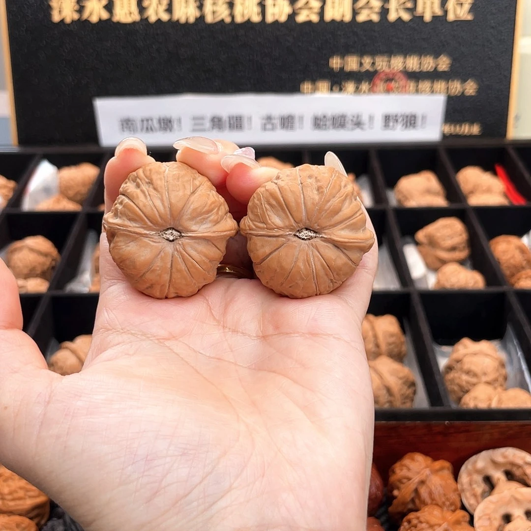 把件文玩核桃36南瓜全品，边肚同尺近正肩36S1