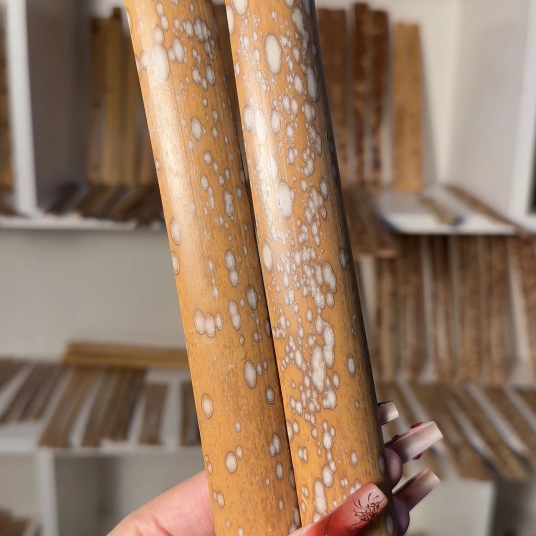 扇子用****1兵哥扇艺斑竹折扇