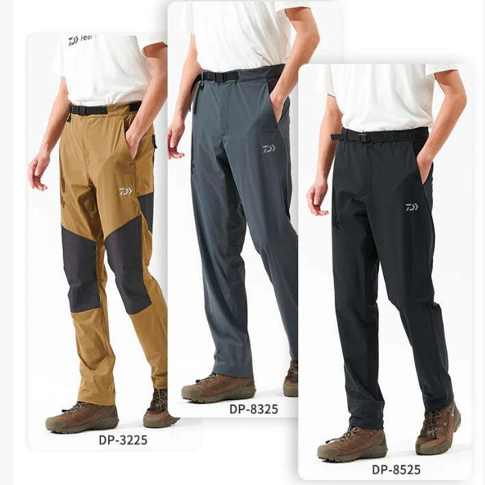 DAIWA达亿瓦25款春夏DP-8325 DP-3225防水速干钓鱼裤长裤耐磨弹性