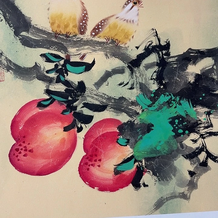国画手绘国画作品