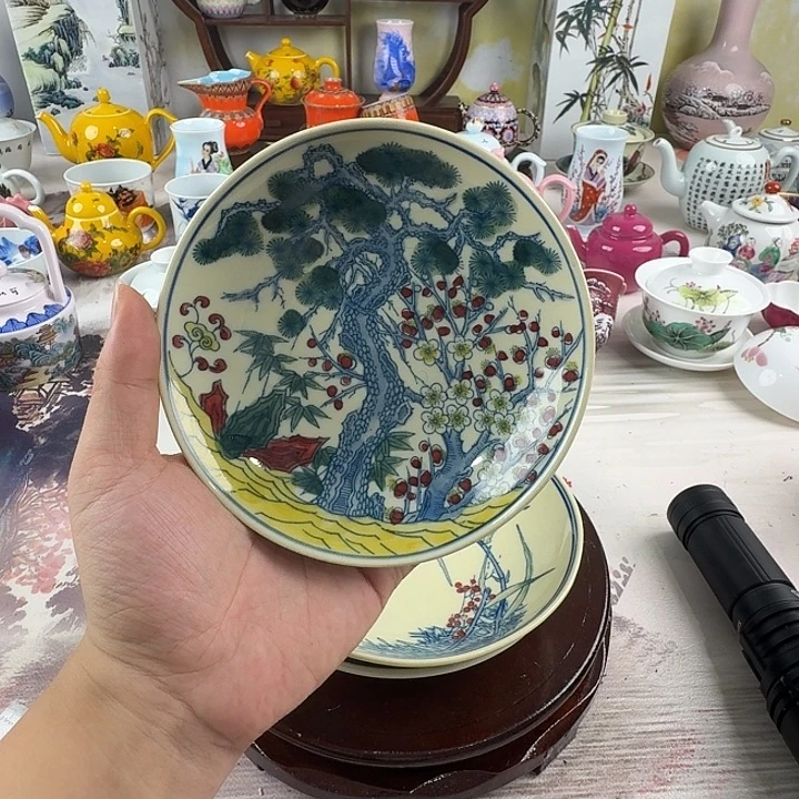 摆件景德镇陶瓷老厂瓷33