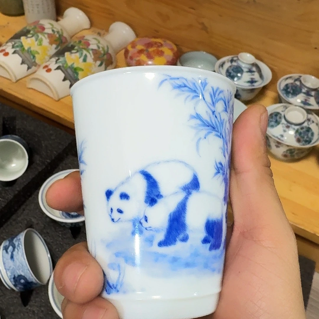 瓷片丿***灬当代景德镇陶瓷手绘茶具