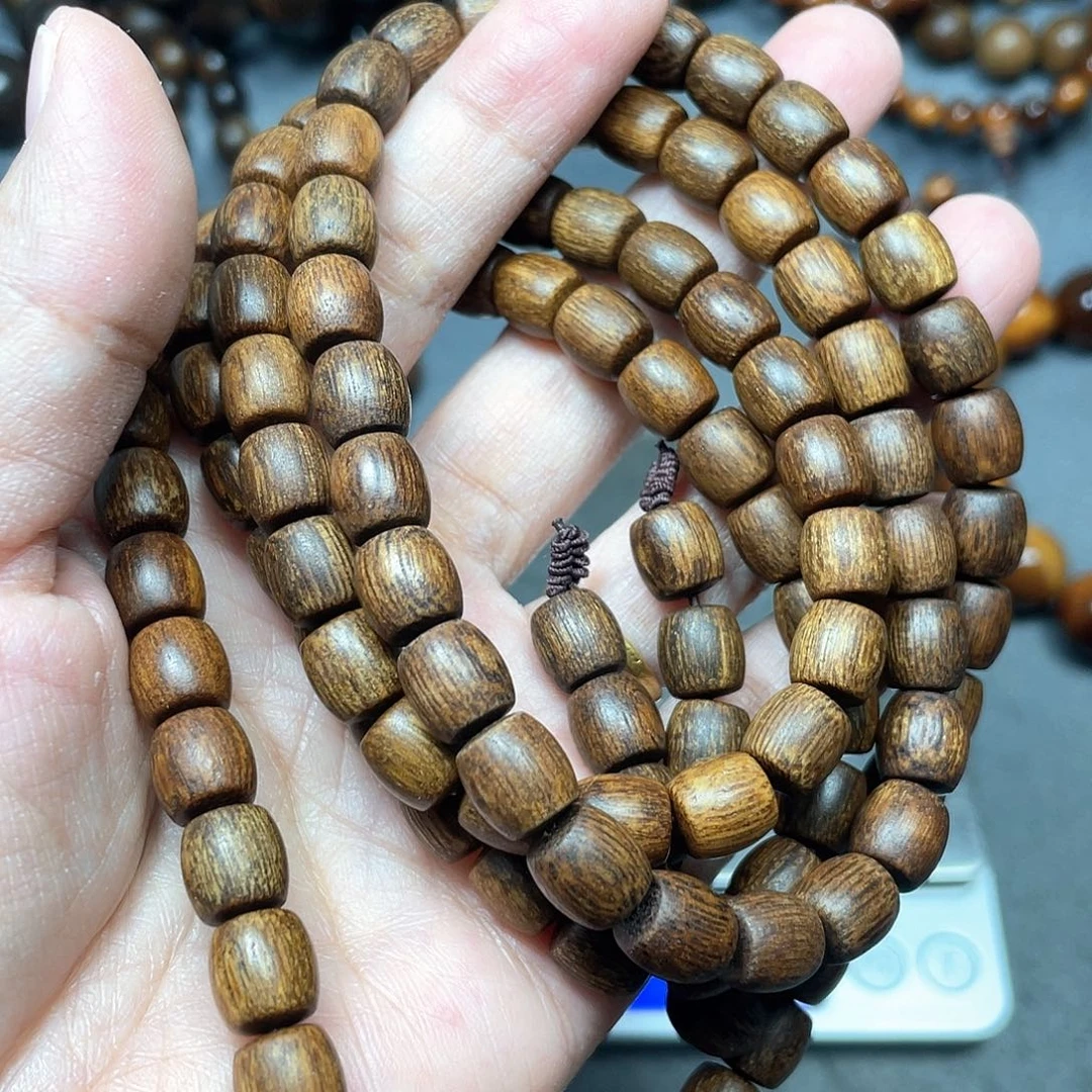 沉香手串富森红土瘤疤0.8