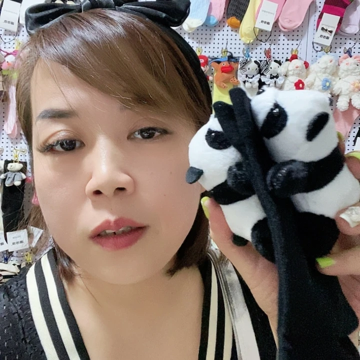 棉姜姜好直播间福利组合2双黑白