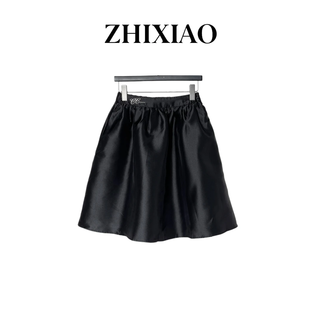 【ZHIXIAO】夏季新款：腰头刺绣半裙TR736
