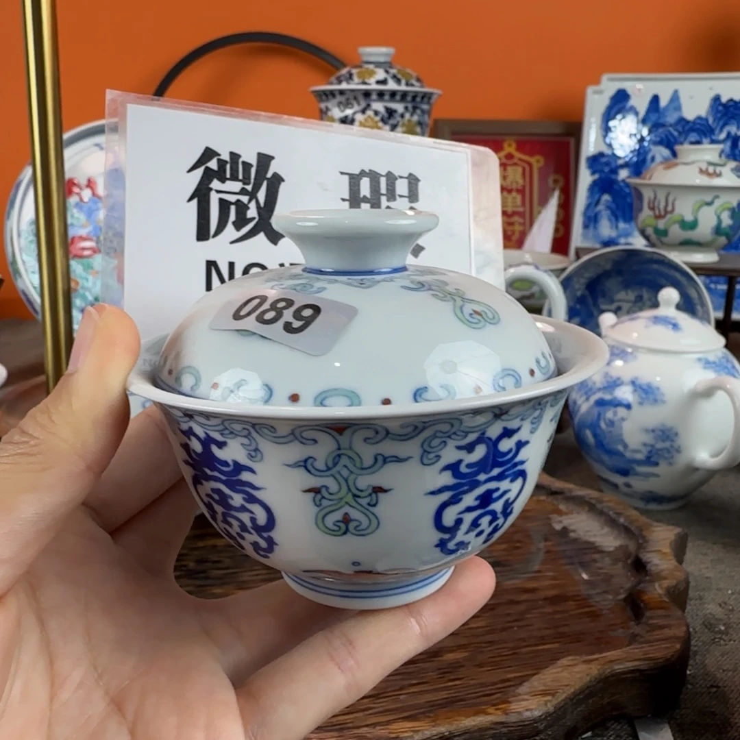 瓷片景德镇手绘青花瓷器089