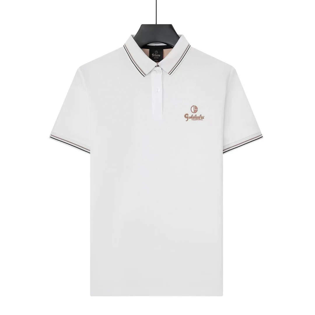 轻奢男士弹力POLO衫-25928