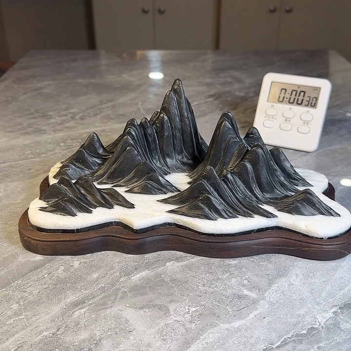 龢***塵奇石茶宠鱼缸文房摆件
