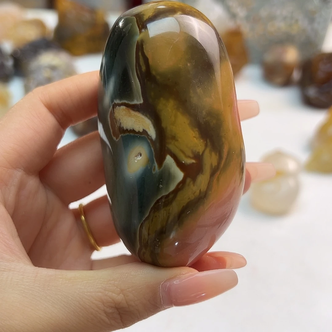 玛瑙/玉髓未镶嵌项链