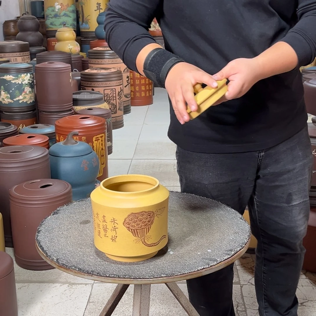 茶叶罐紫砂茶叶罐