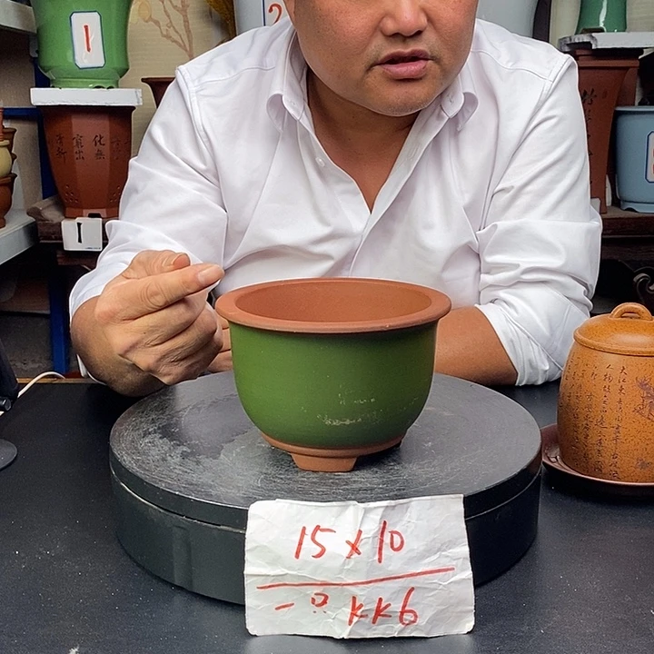 紫砂花盆紫砂花盆货号一只KK6