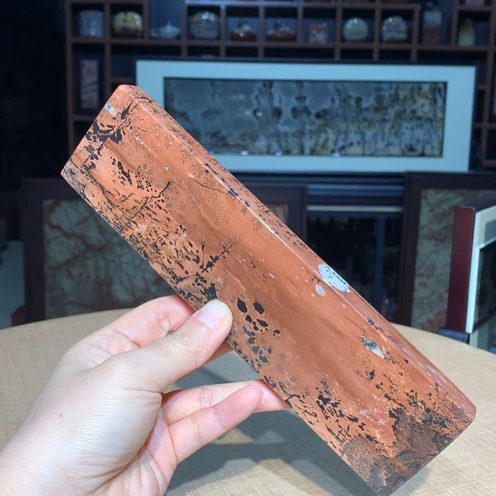 广西国画石摆件，观赏收藏