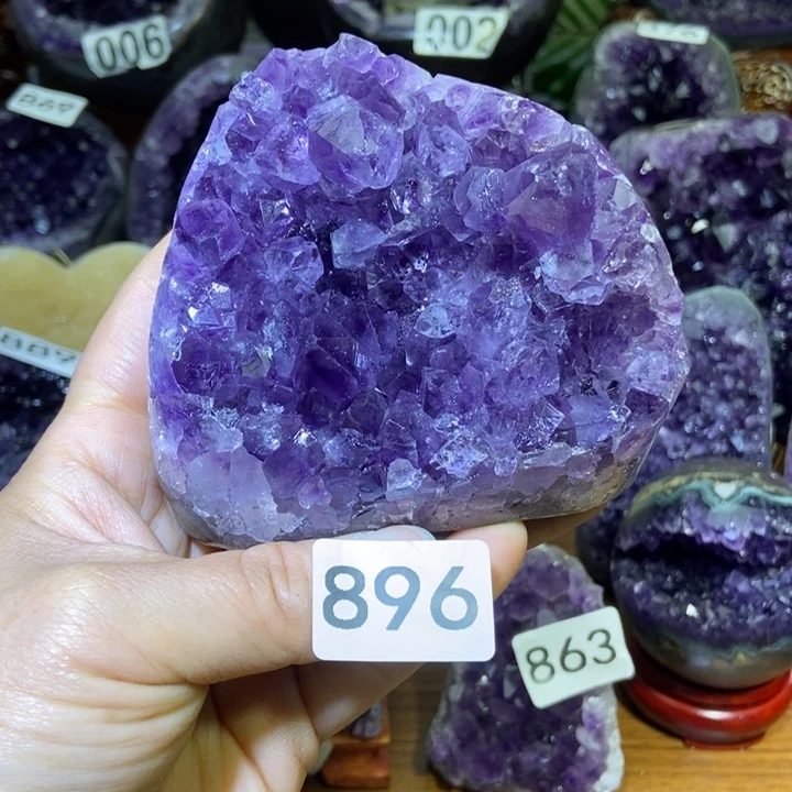 紫晶大型摆件（非配饰）未镶嵌