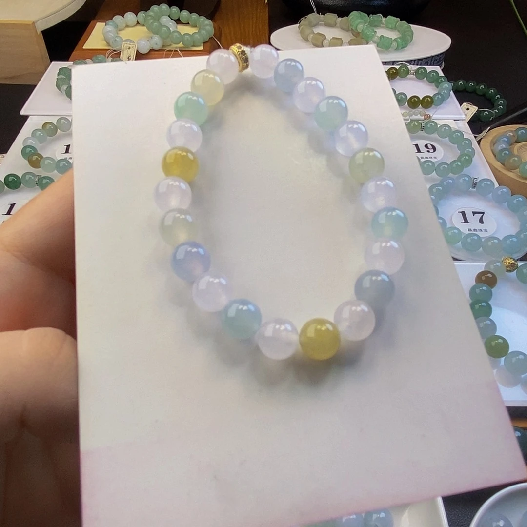 定制翡翠未镶嵌翡翠卡7-8