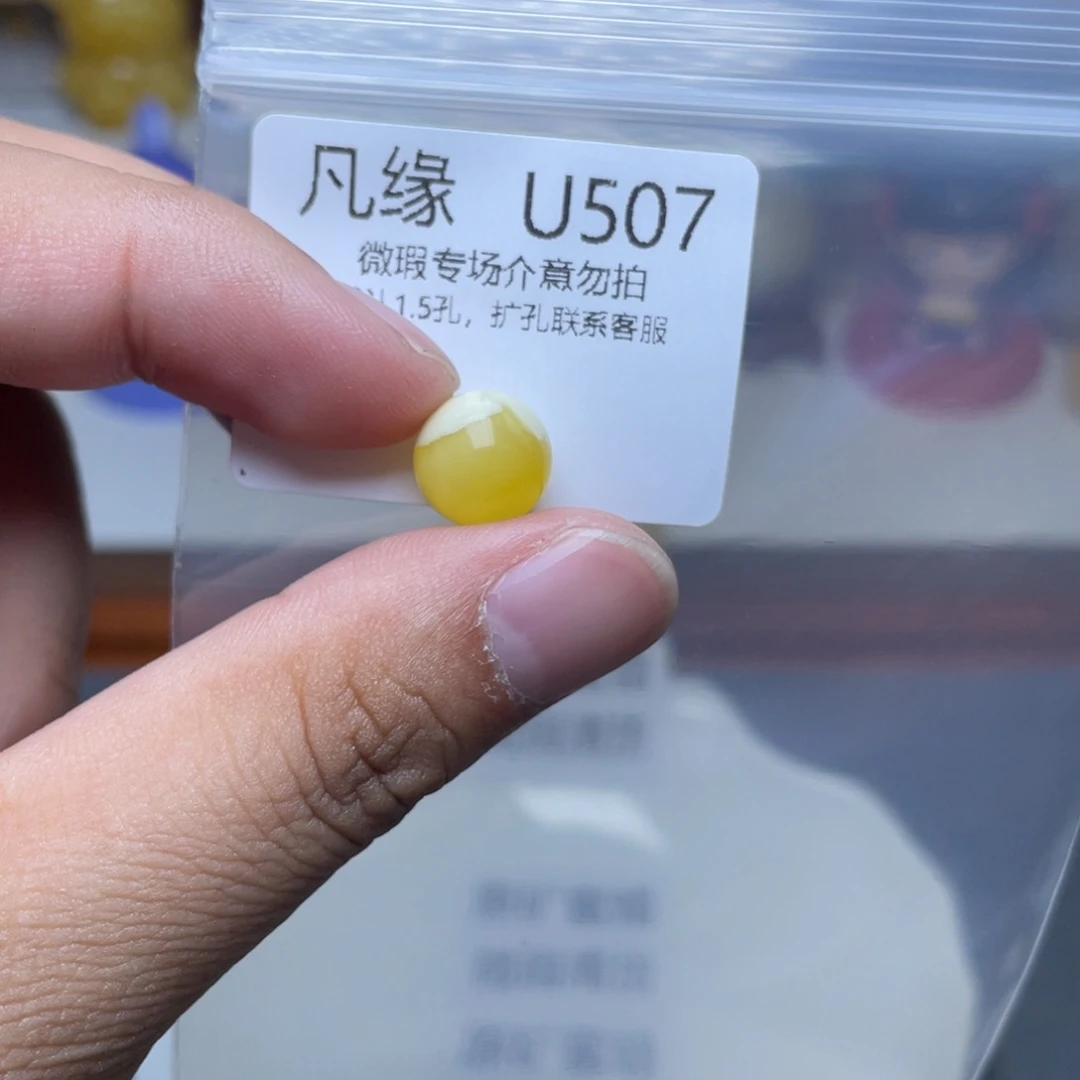 琥珀未镶嵌珠宝奇石-****，