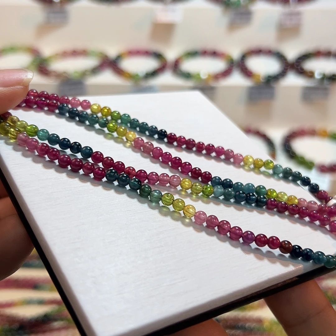 未镶嵌碧玺手链碧玺