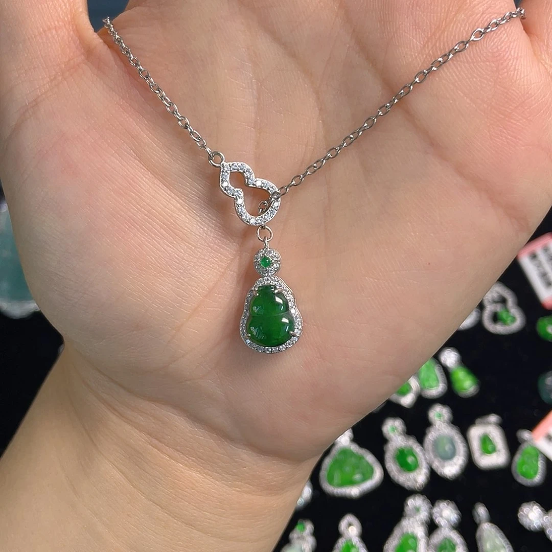 项链未镶嵌翡翠项链