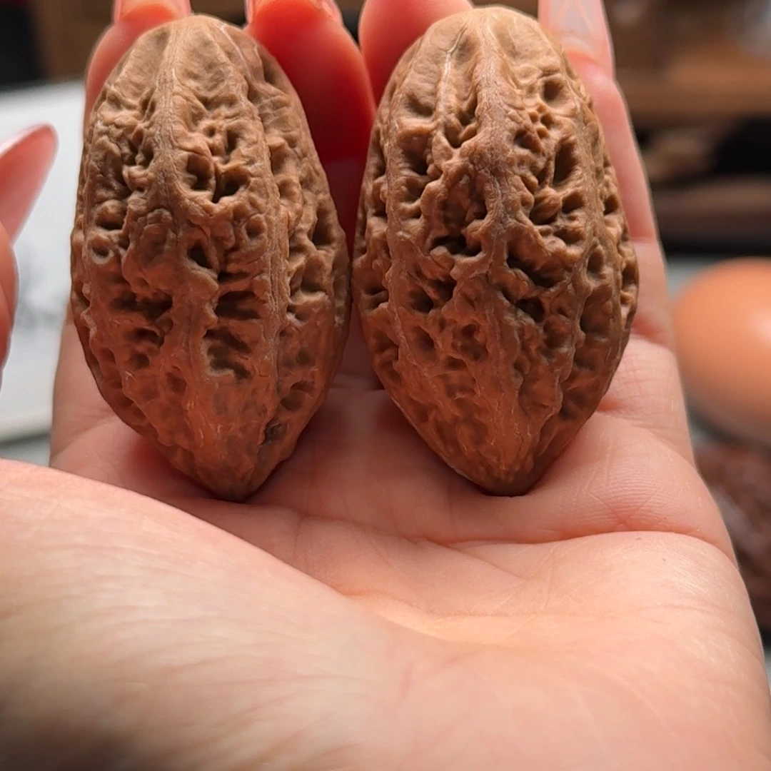 文玩核桃把件楸百核19