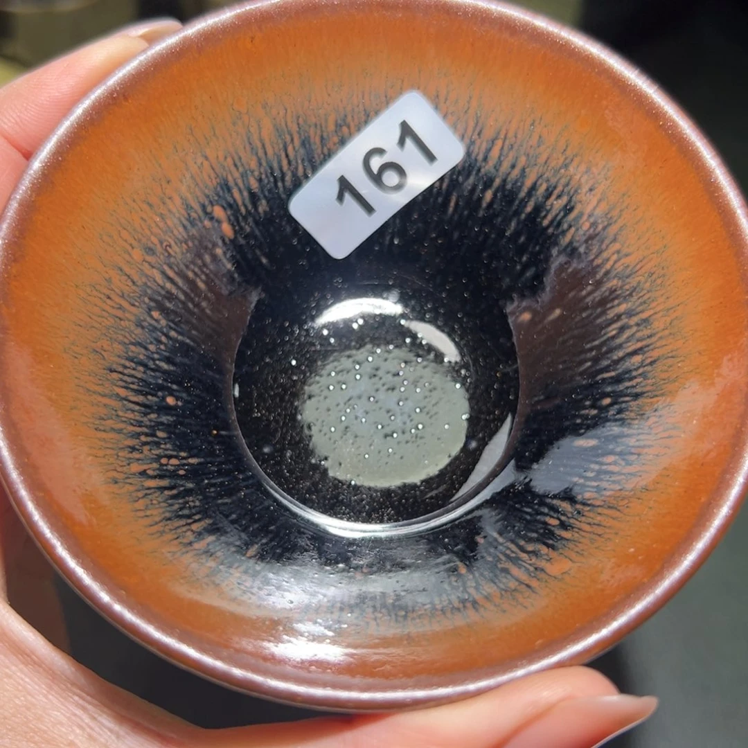 爱***℡茶盏全手工原矿原釉建盏