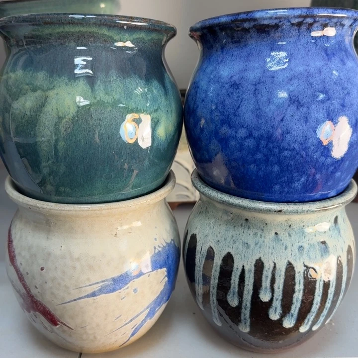 紫砂花盆口13高15，1111112